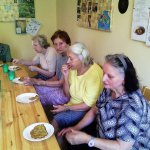 Volnočasové aktivity seniorů v domově se zvláštním režimem na 3.patře