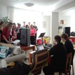 Vánoční zpívání sboru bystřické mládeže 20.12.2017