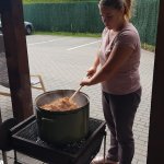 Vaření kotlíkového guláše 6. 9. 2019